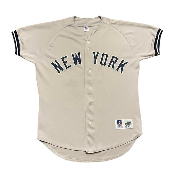 VTG 90s MLB Russell Athletic Diamond Collection New York Yankees Derek Jeter 2